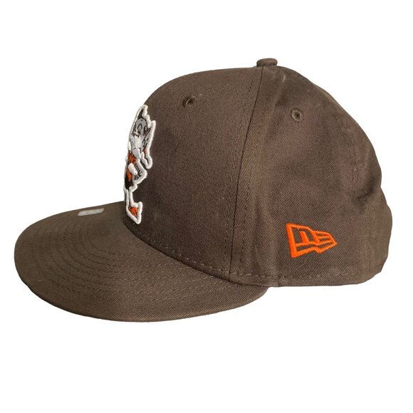 Cleveland Browns New Era Snapback Hat Clean Up Brownie the Elf Legacy 59Fifty - Picture 4 of 8